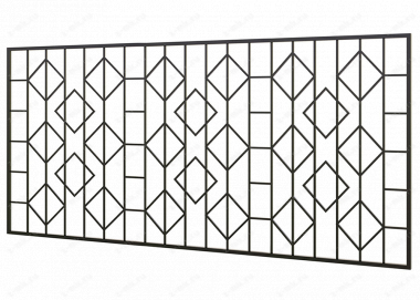 Решетка на балкон №5